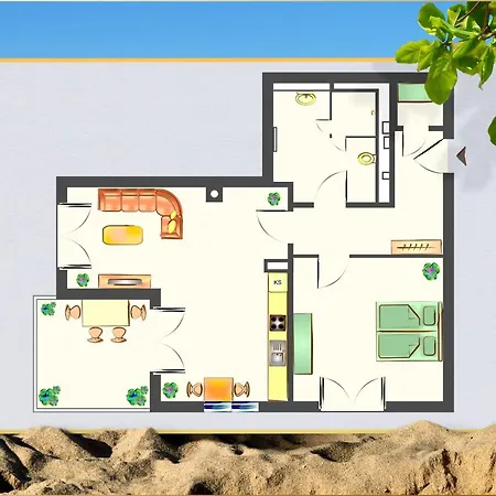 Apartament An Der Haffkueste Meerzeit